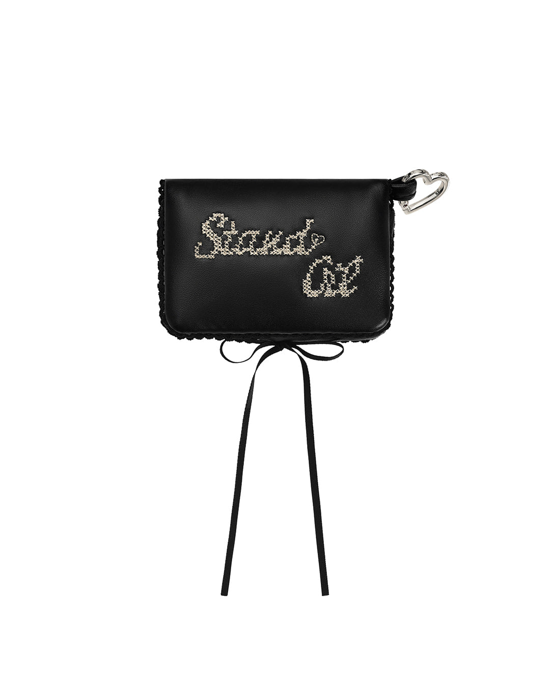 Stand Oil Memory Fluffy Keyring — Black