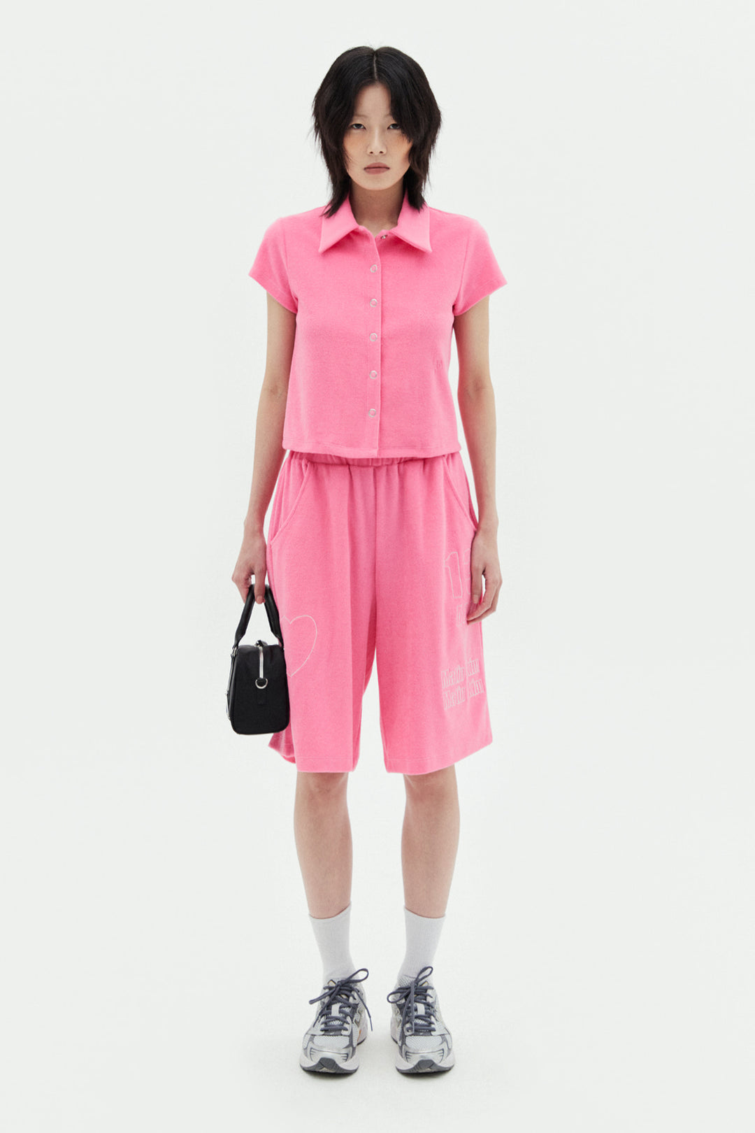 Matin Kim Baby Sporty Tote Bag — Black