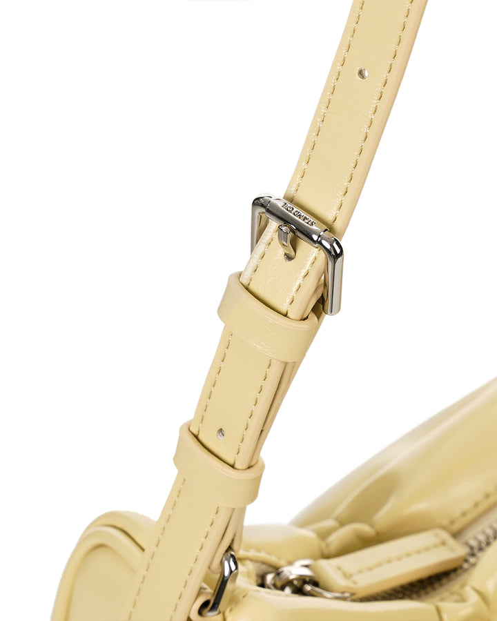 Stand Oil Pleats Bag — Glossy Tote — Butter