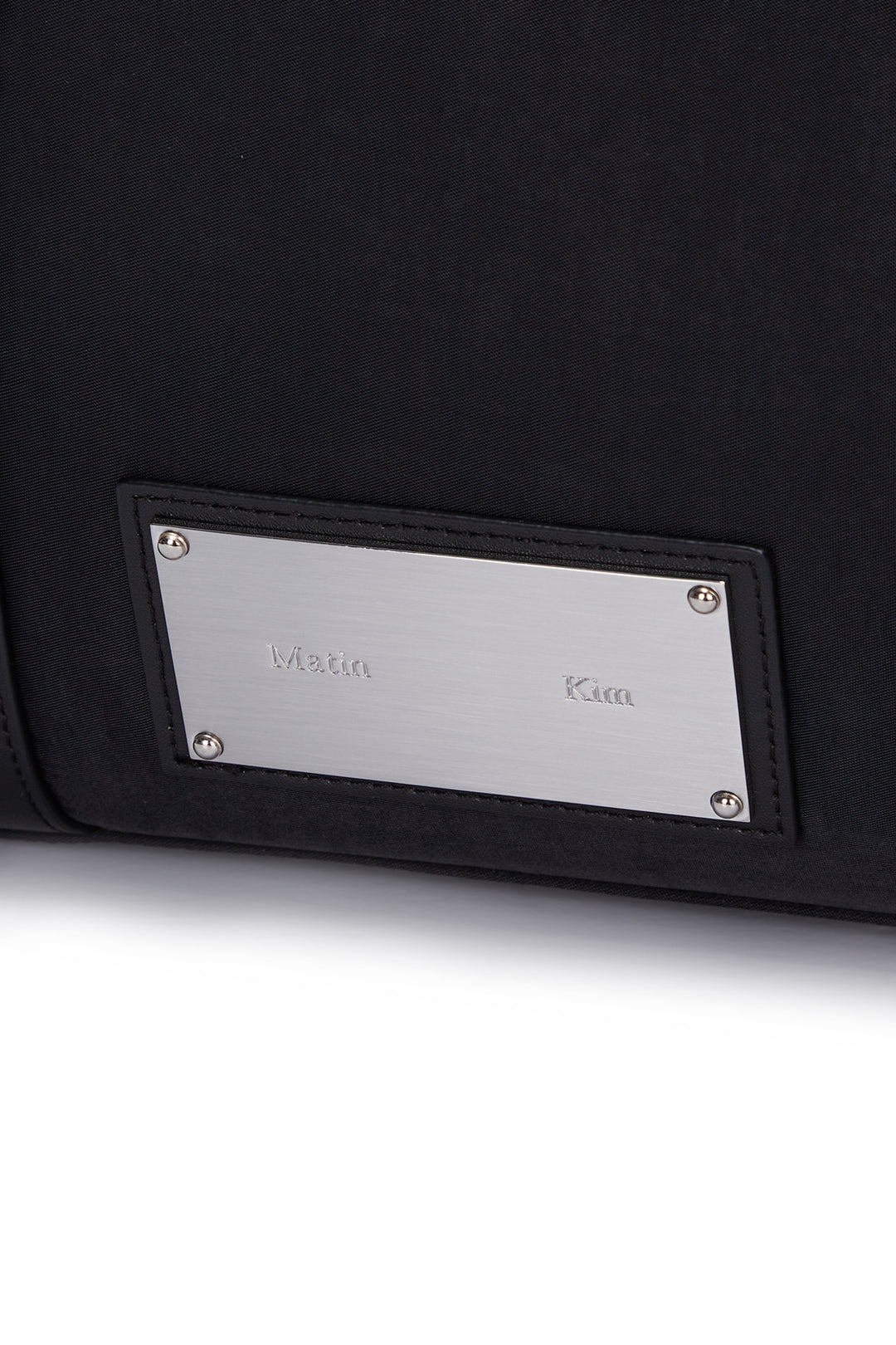 Matin Kim Sporty Nylon Tote Bag — Black