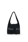 Matin Kim Logo Point Round Ecobag — Black
