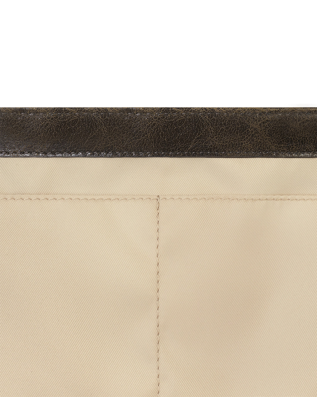 Stand Oil Beni Bag — Vintage Nubuck Crossbody — Brown