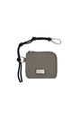 Matin Kim Logo Stitch Sporty Wallet — Khaki