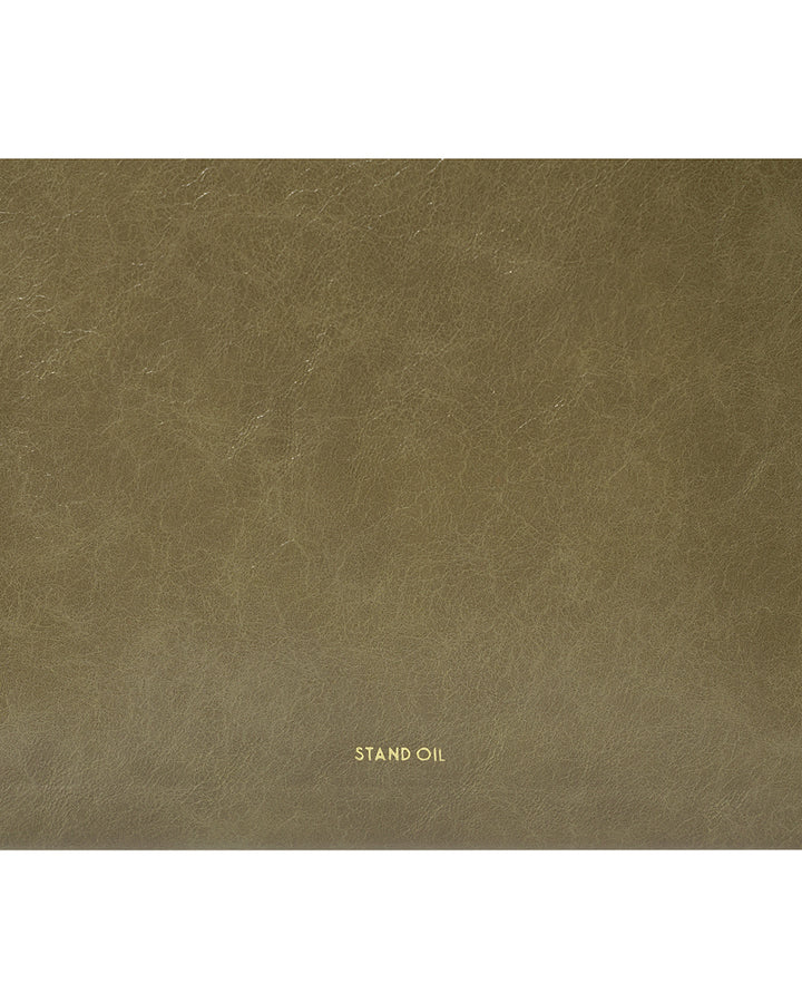 Stand Oil Oblong Mini Bag — Basil green