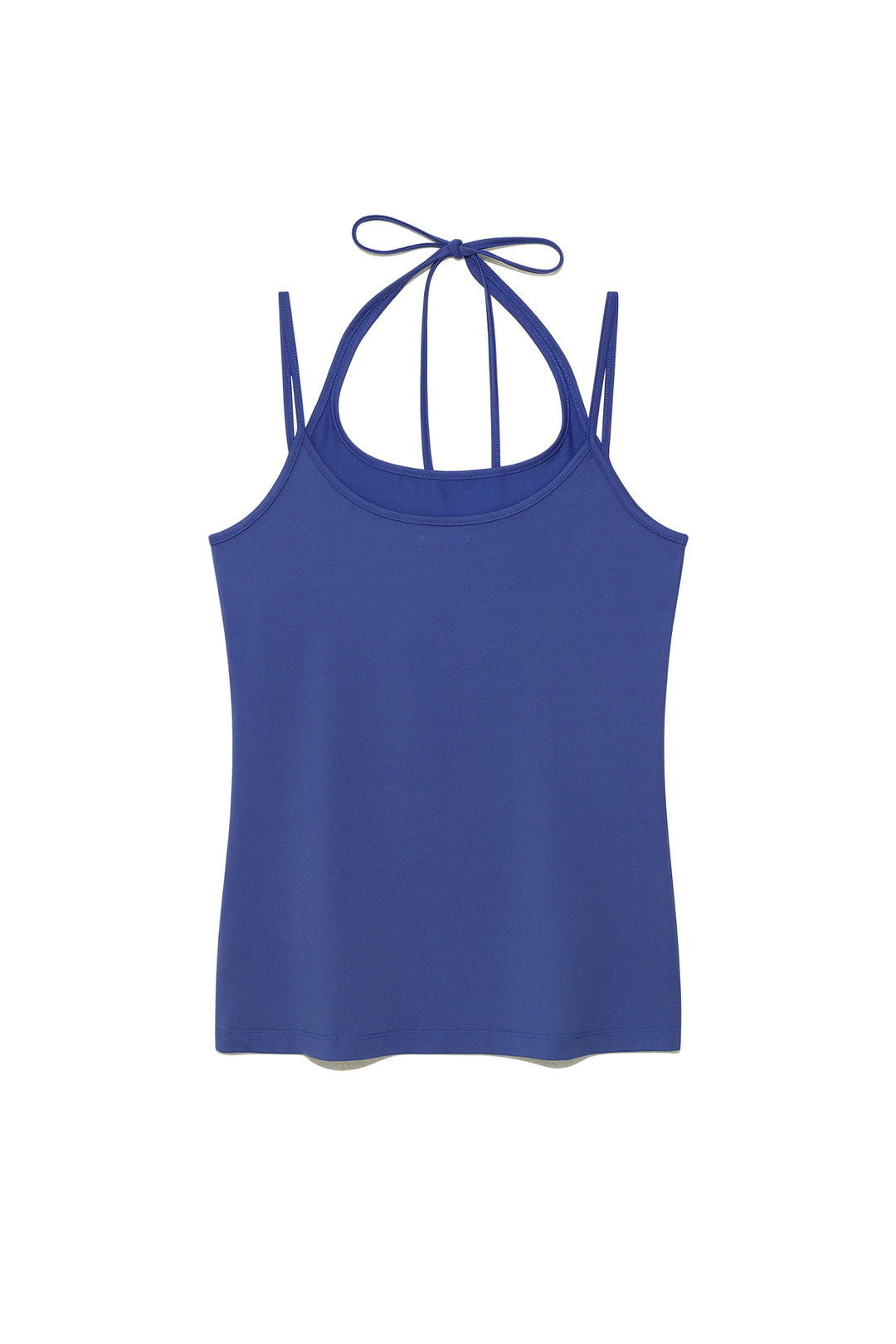 Matin Kim String Halter Neck Tank — Blue