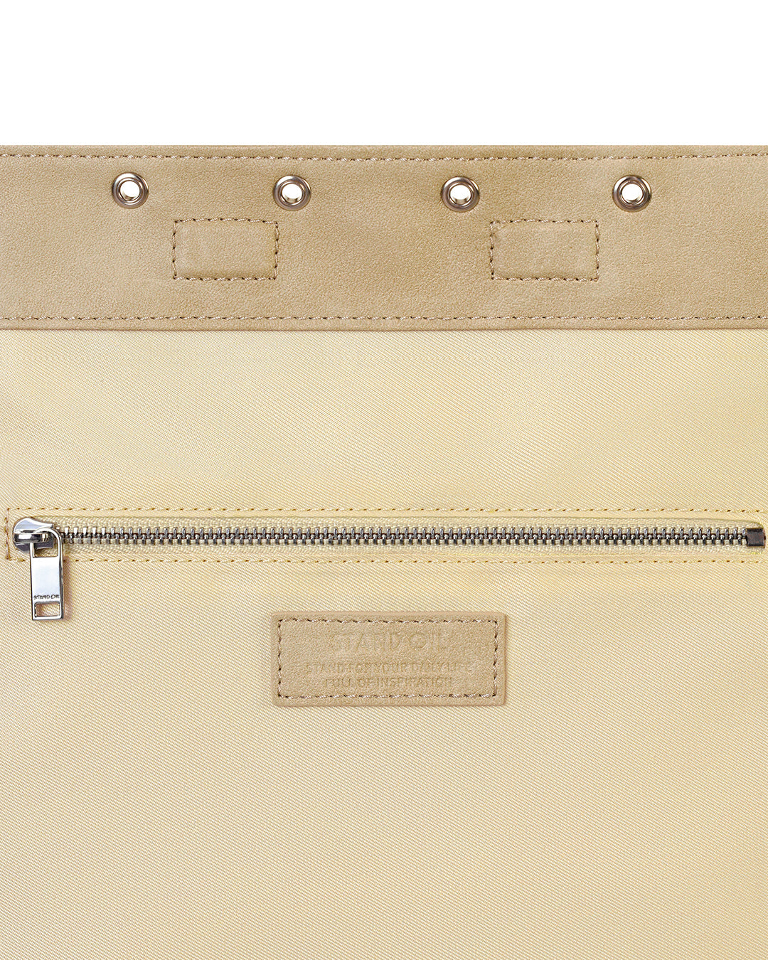 Stand Oil Mingle Bag — Relaxed Crossbody — Sand