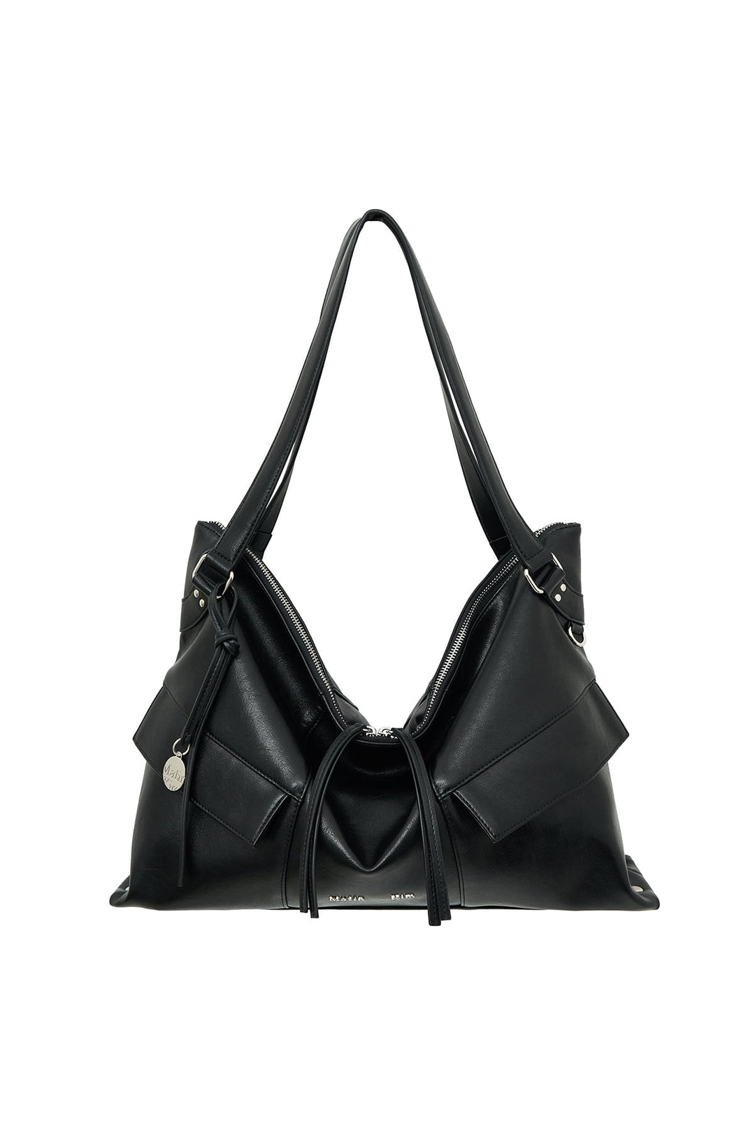 Matin Kim Wide Nemo Big Shoulder Bag — Black