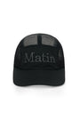 Matin Kim Light Mesh Cap — Black