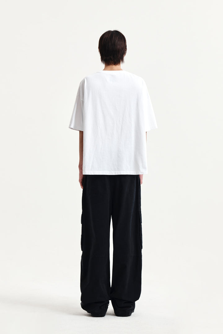 Matin Kim Vintage Graffiti Artwork Top — White