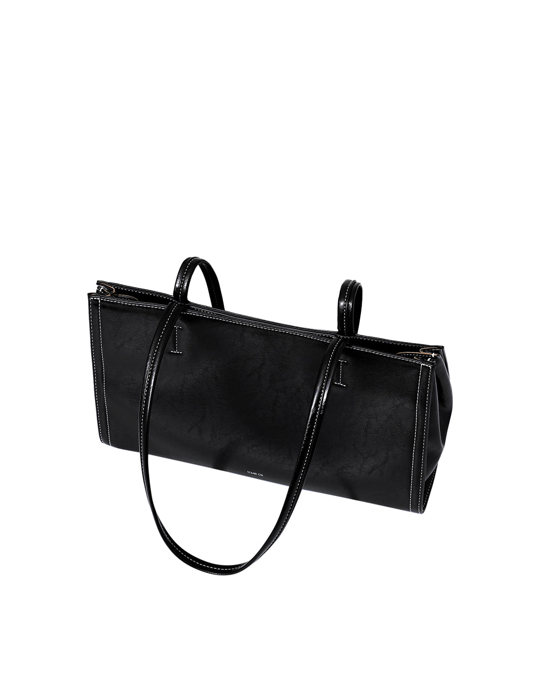 Stand Oil Oblong Bag — Stitch Black