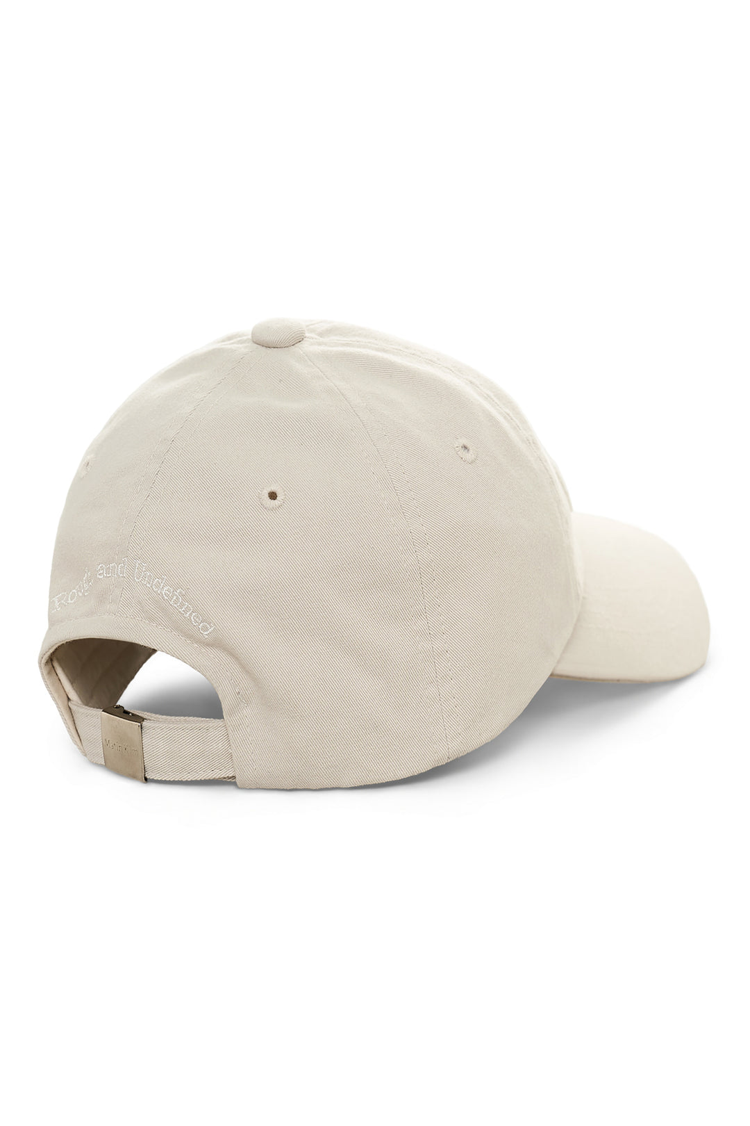 Matin Kim Applique Felt Logo Ball Cap — Light Grey