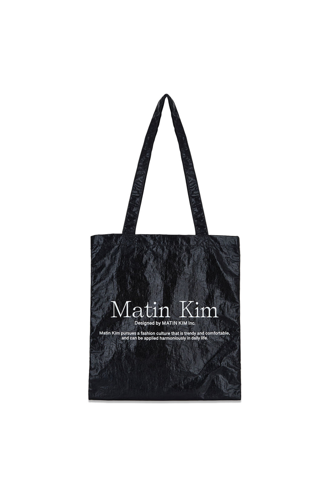 Matin Kim Palette Ecobag in Strong — Black