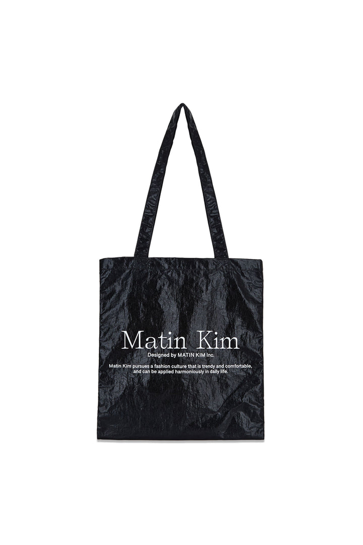 Matin Kim Palette Ecobag in Strong — Black
