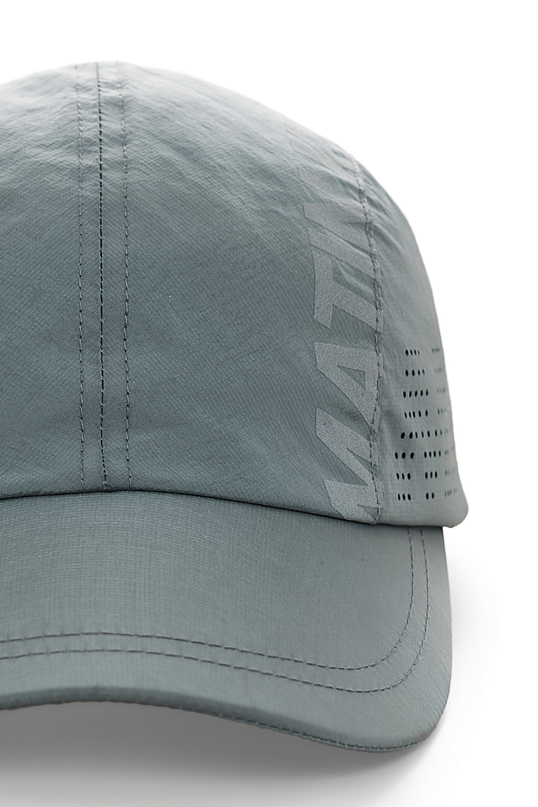 Matin Kim Mesh Logo Sporty Cap — Gray