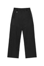 Matin Kim Zipper Detail Nylon Pants — Black