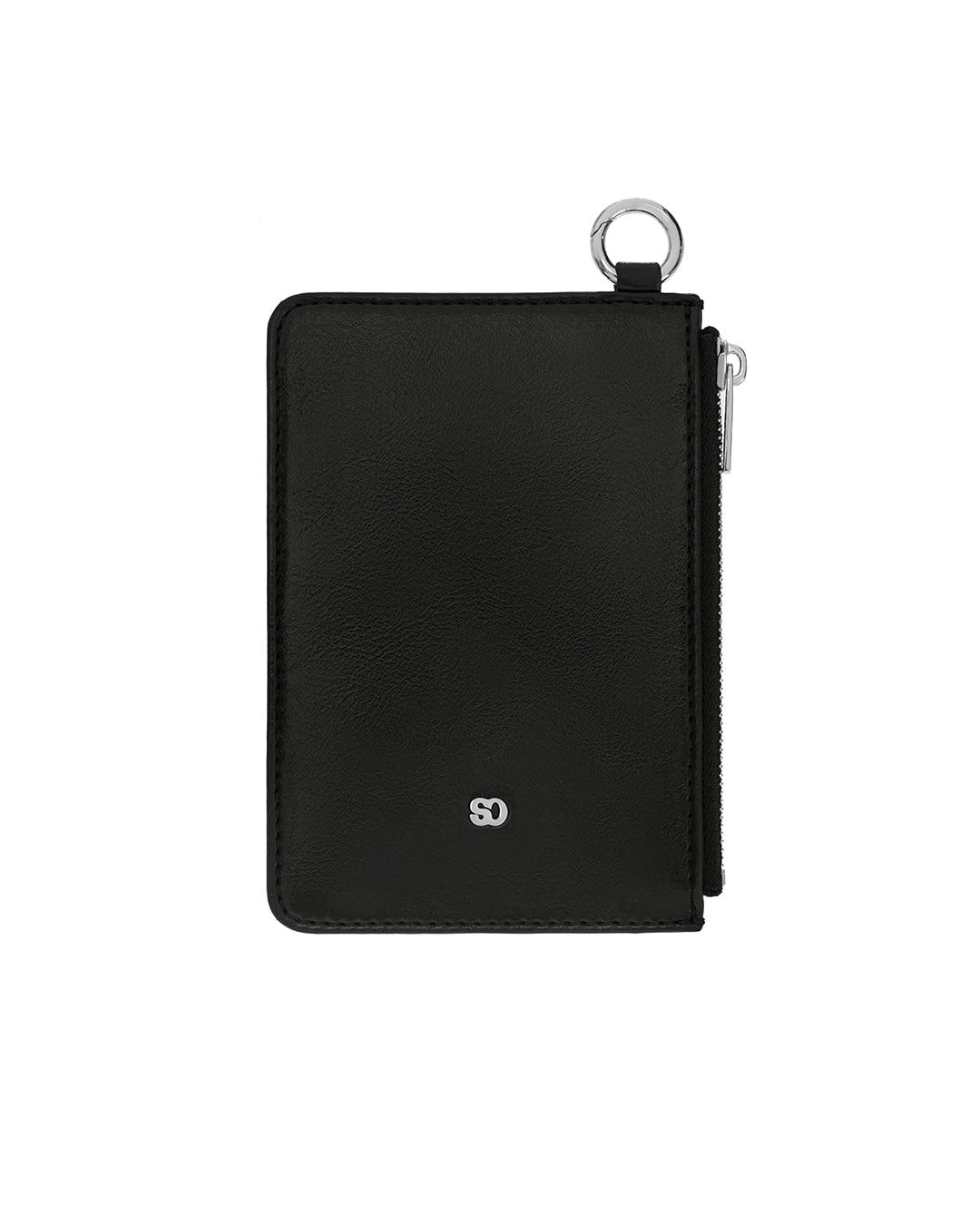 Stand Oil Melly Bag — Glossy Wrinkle Leather — Black