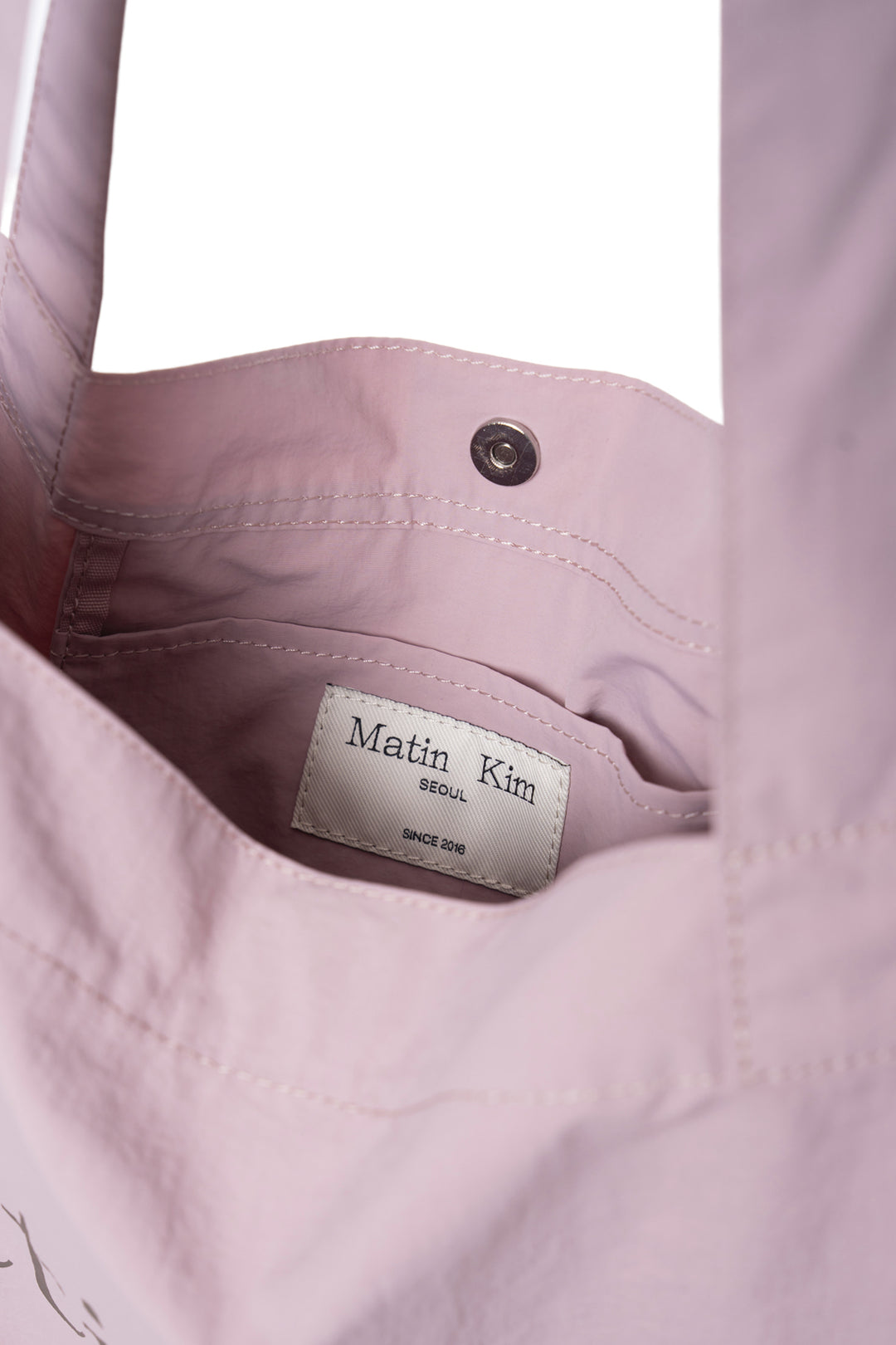 Matin Kim Fabric Big Ecobag — Indian — Pink