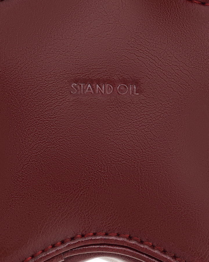 Stand Oil Star Pods Keyring — Red wine