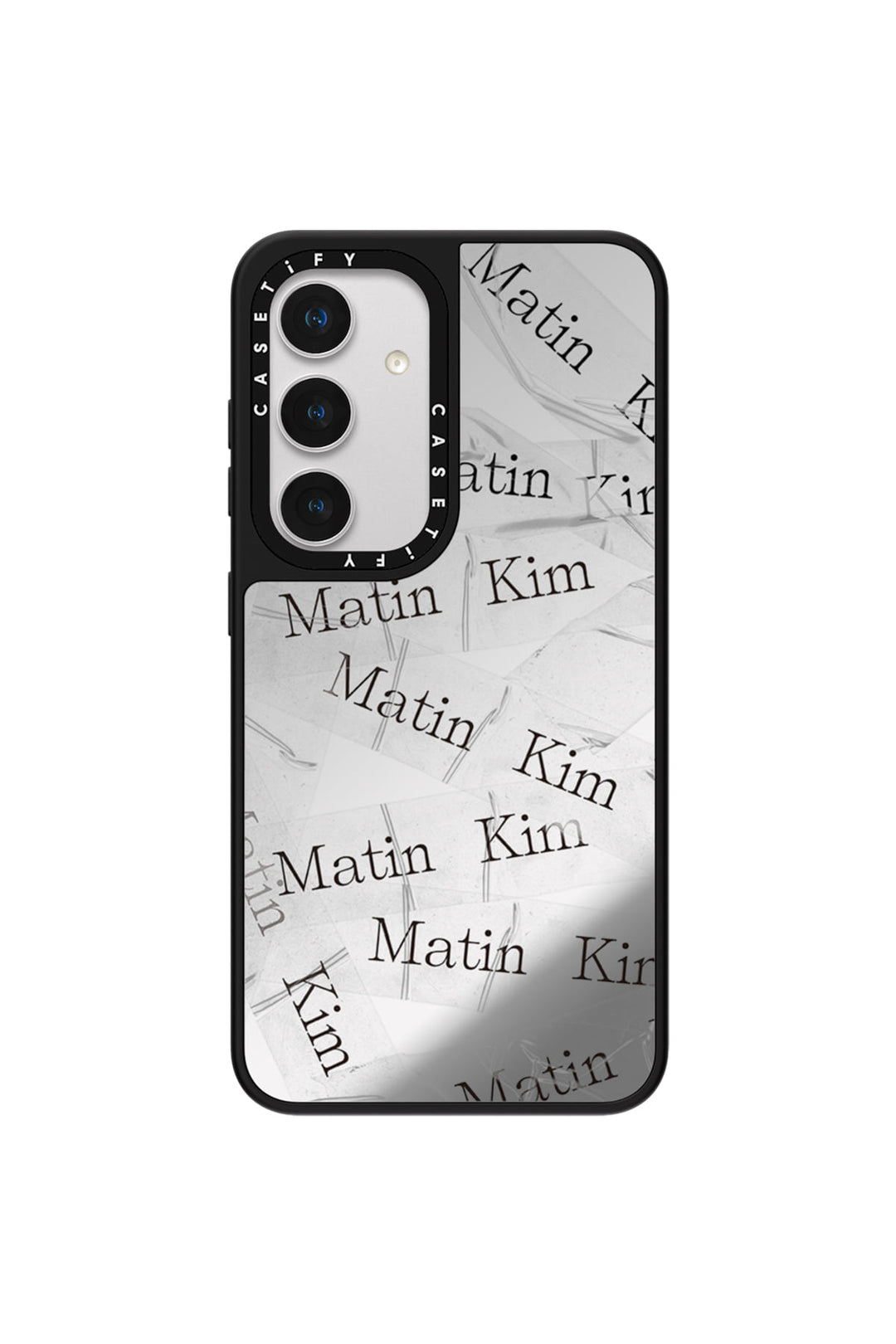 Matin Kim x Casetify Tape Case — Silver