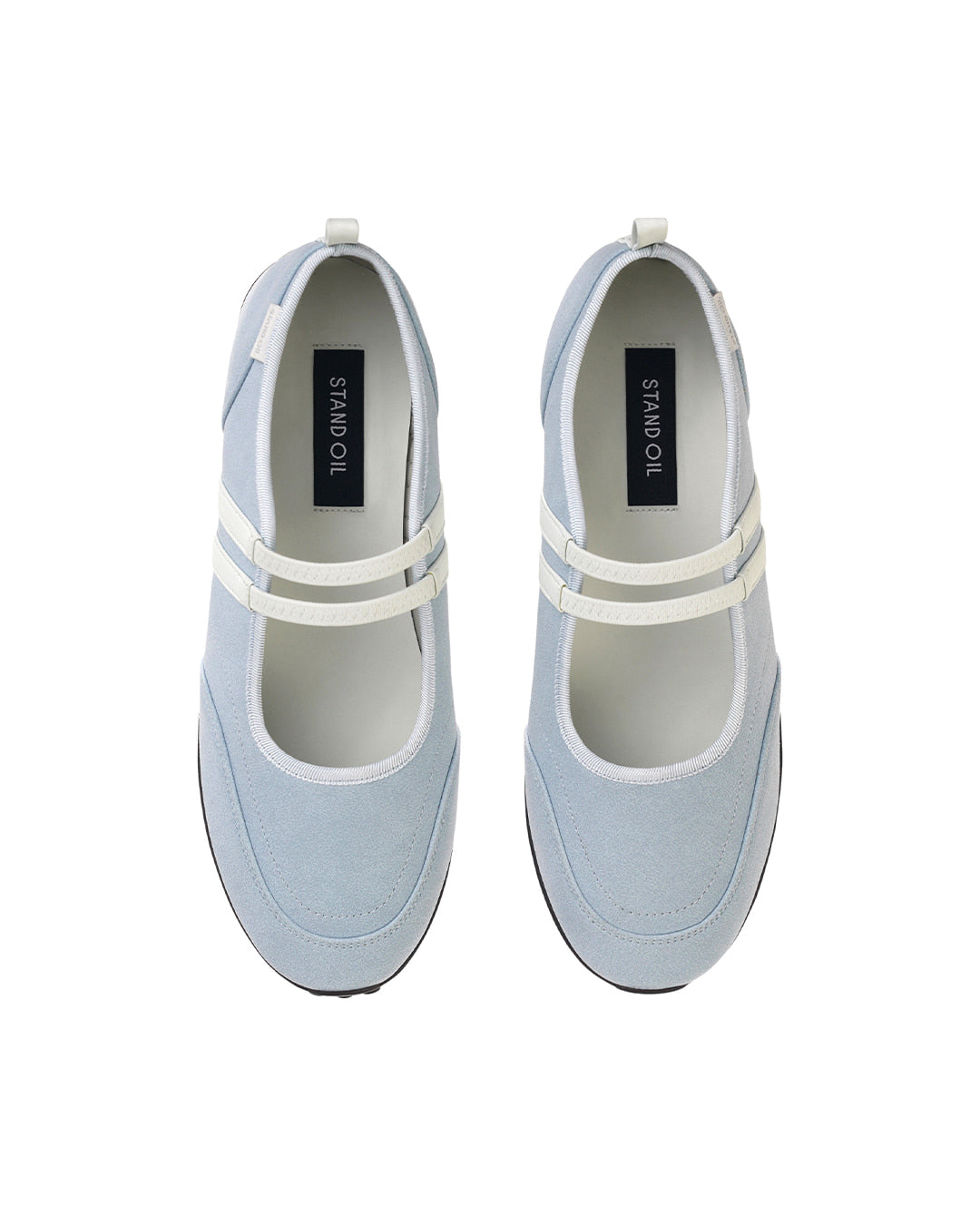 Stand Oil Strap Mary Jane Sneaker — Blue Combi