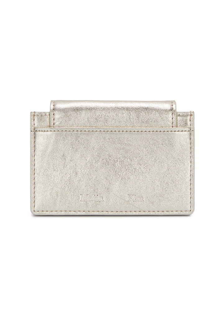 Matin Kim Accordion Wallet — Brass Hardware — Gold