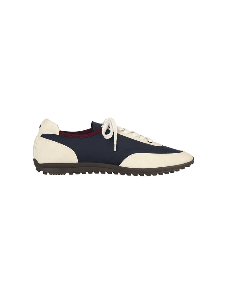 Stand Oil Sophie Flat Sneaker — Navy Combo