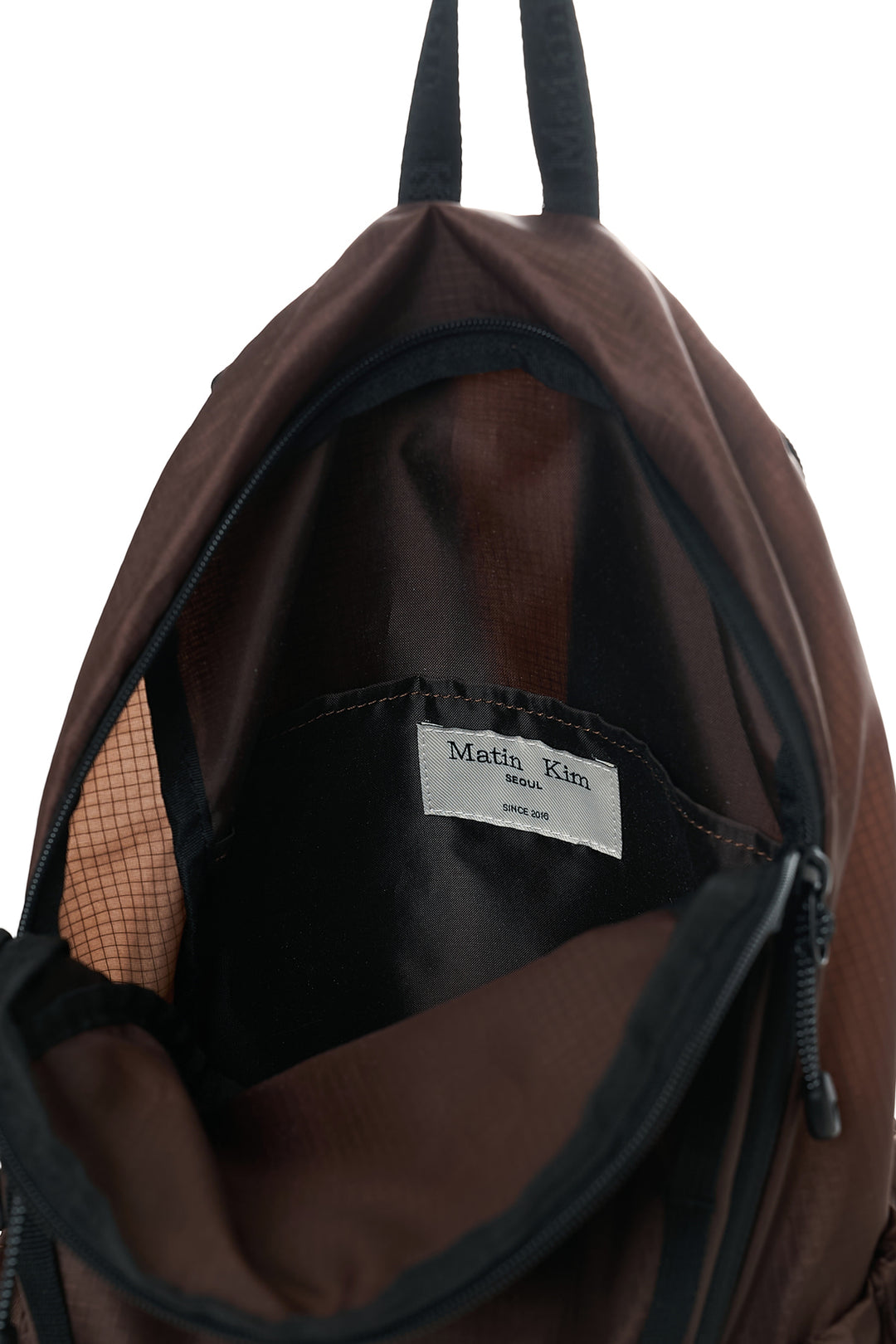 Matin Kim Airy Backpack — Brown