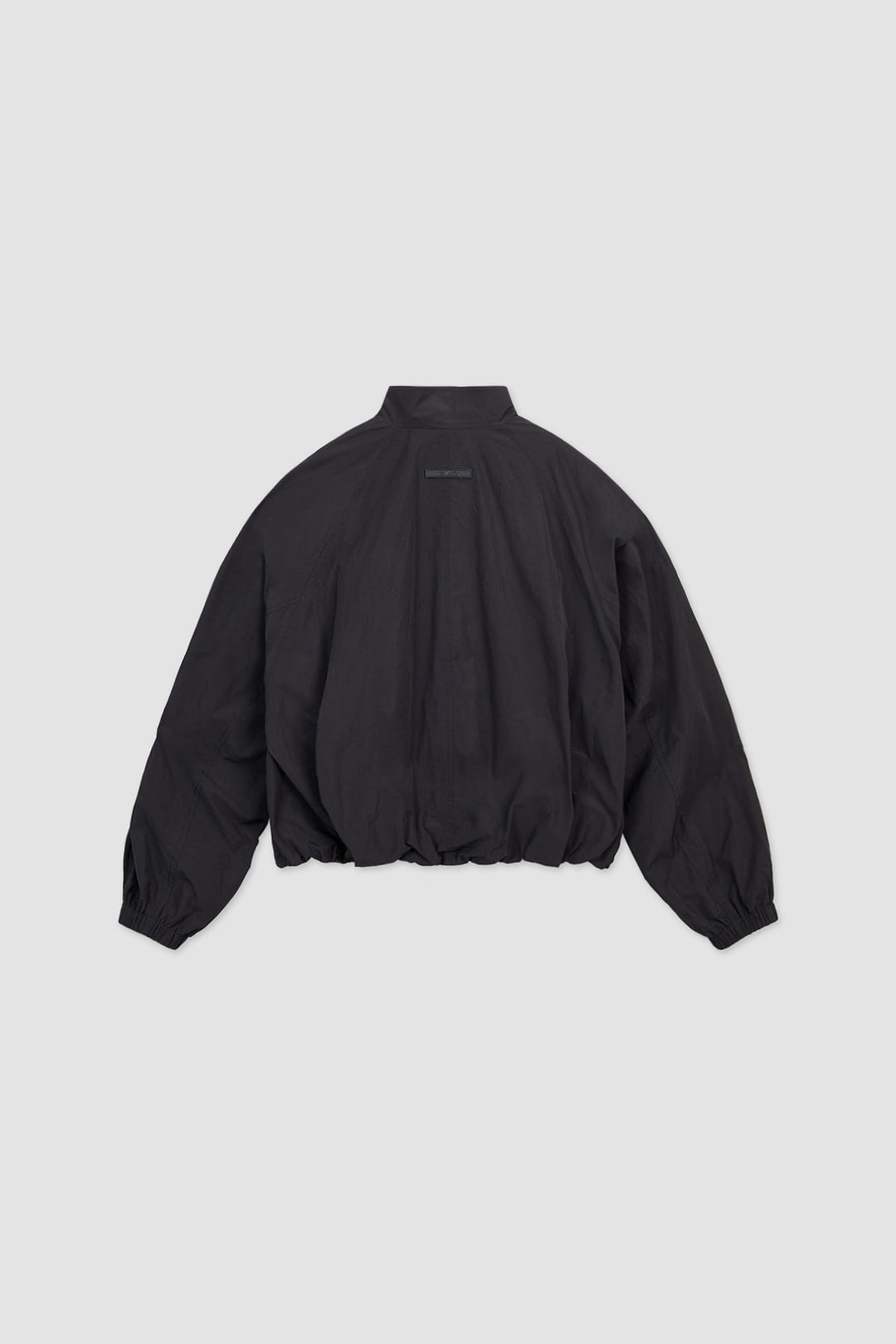 KIMMATIN Logo Embroidery Balloon Jumper — Black