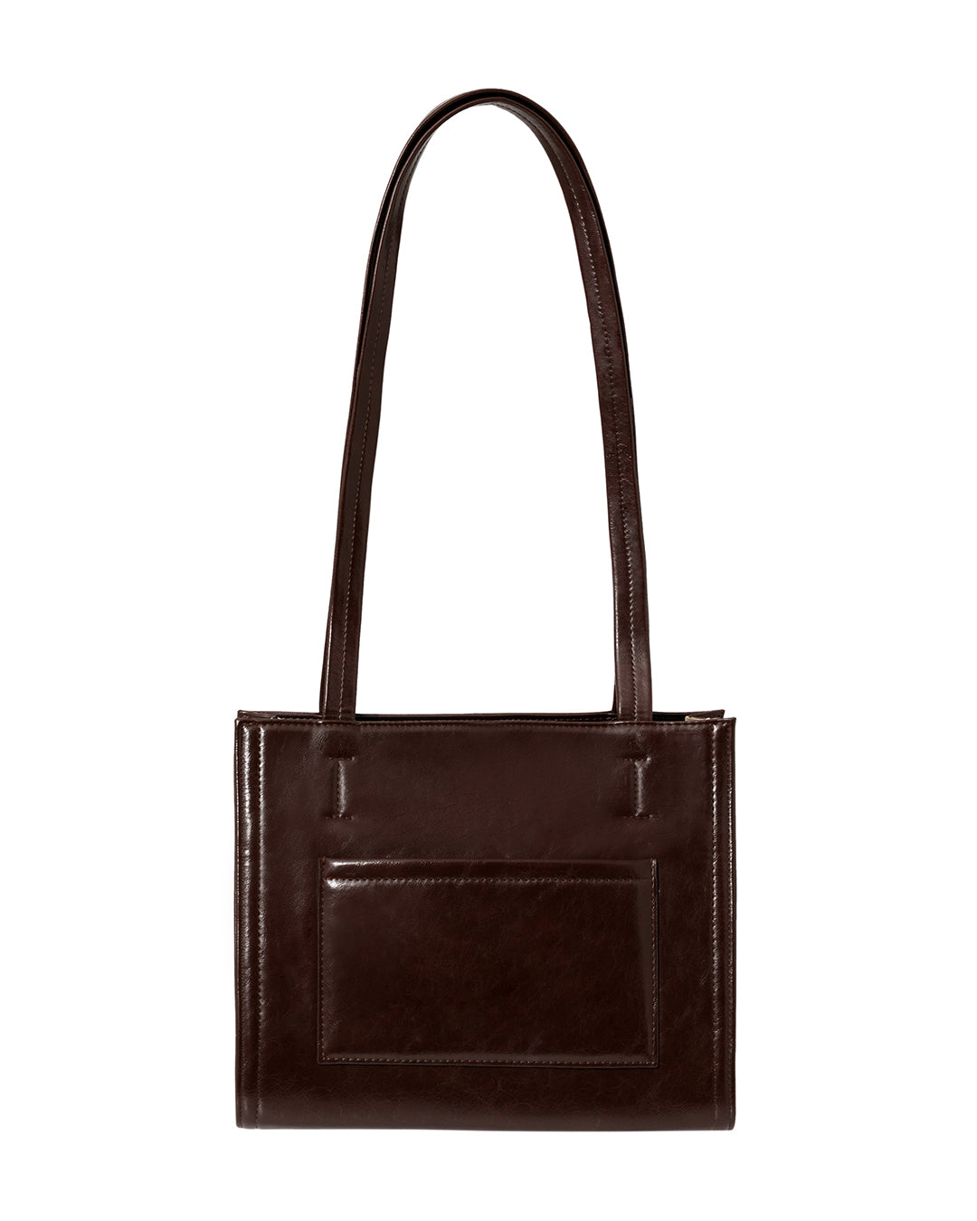 Stand Oil Oblong Mini Bag — Maroon