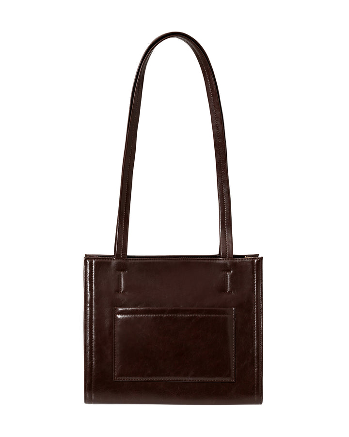 Stand Oil Oblong Mini Bag — Maroon
