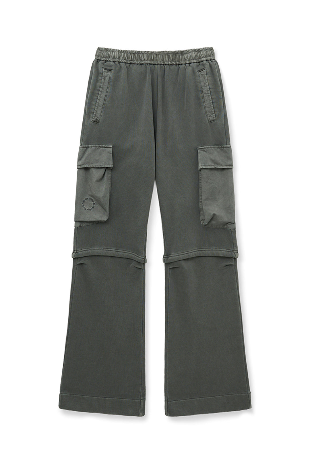 Matin Kim Pigment Dyed Cargo Pants — Charcoal