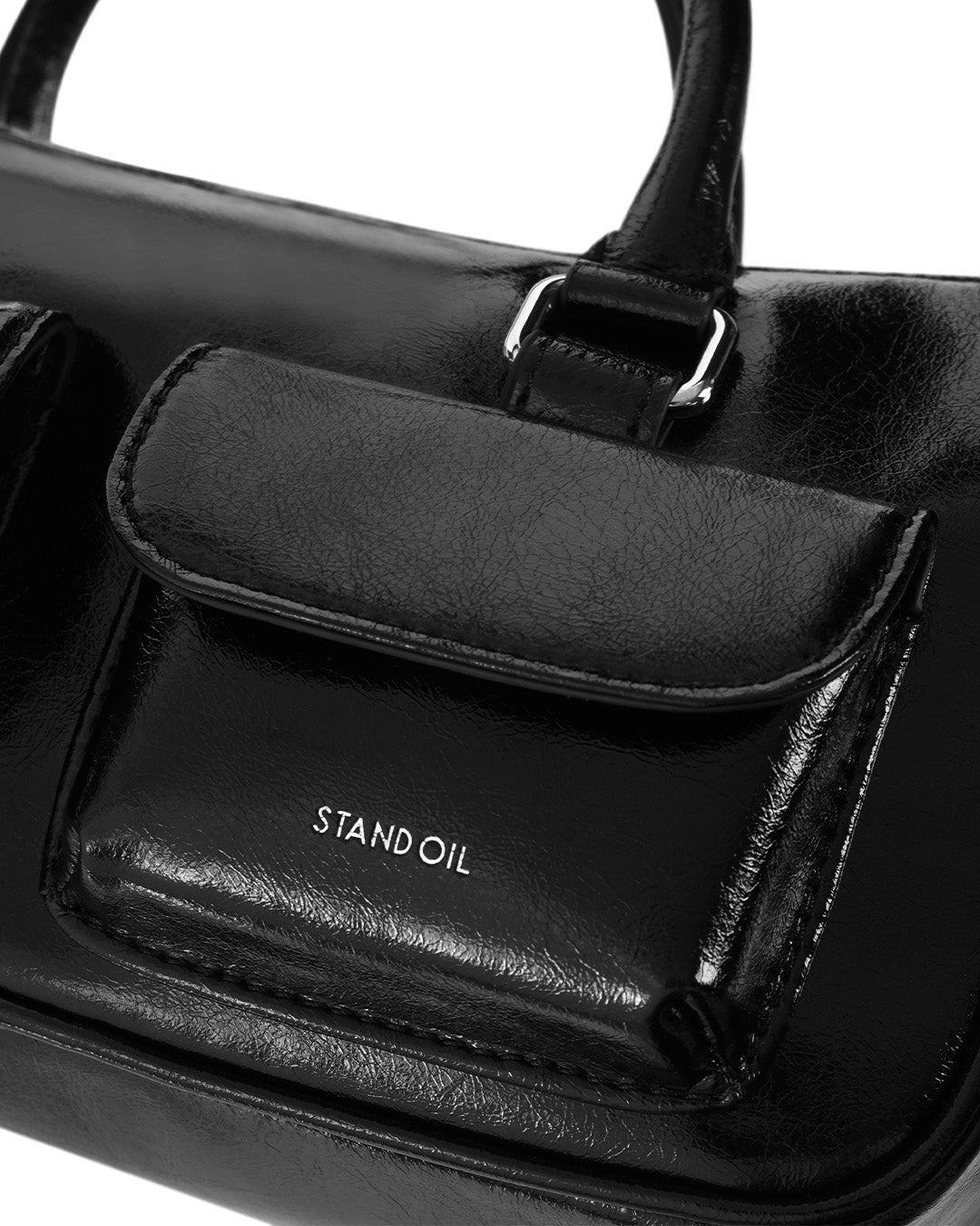 Stand Oil Chubby Half Bag — Black