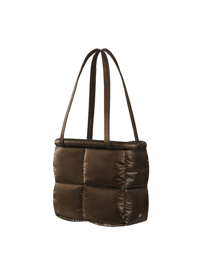 Stand Oil Bubble Bag Mini — Maroon