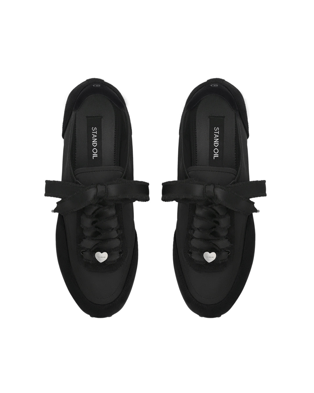 Stand Oil Sophie Flat Sneaker — Black