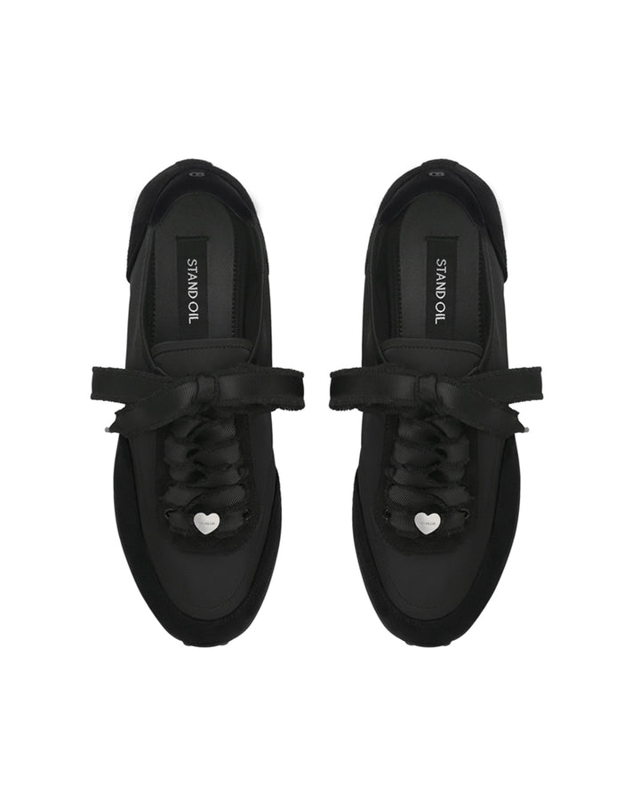Stand Oil Sophie Flat Sneaker — Black