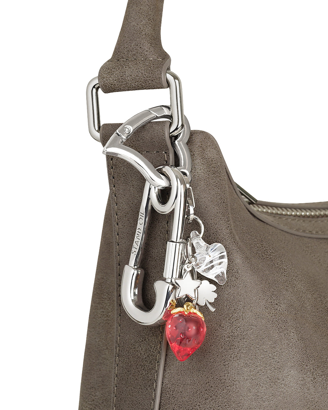 Stand Oil Dear Berry Keyring — Silver