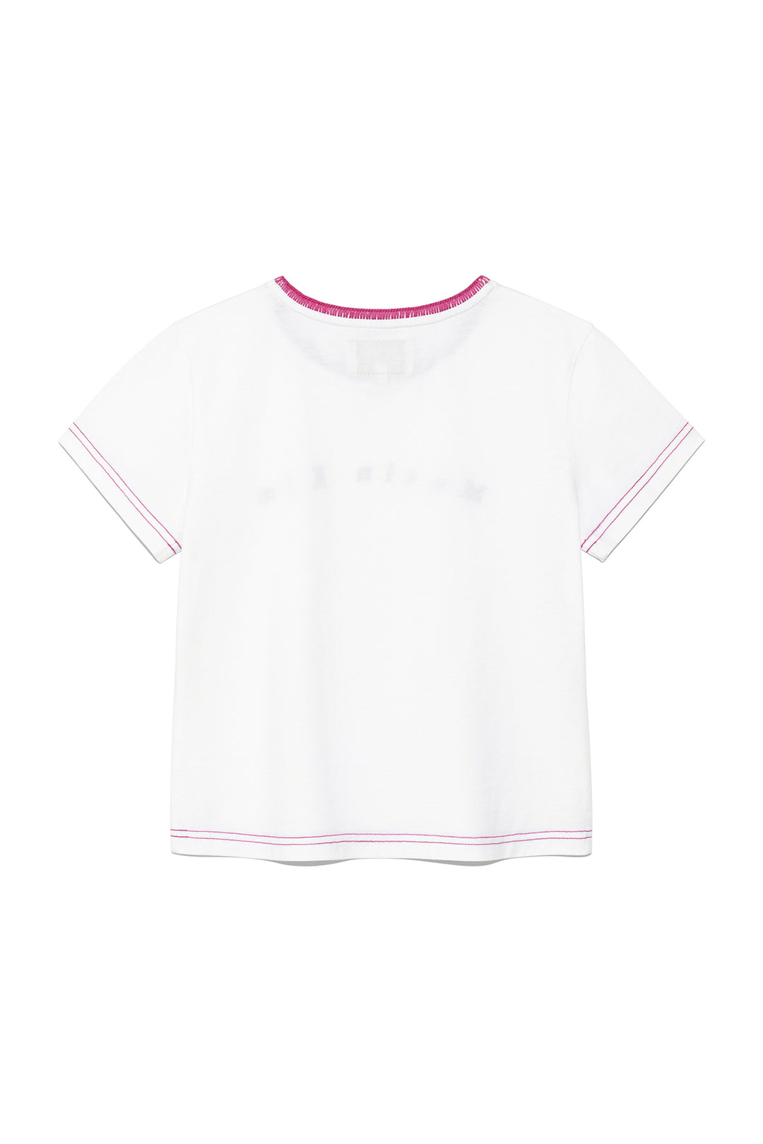 Matin Kim Color Point Arch Logo Top — White