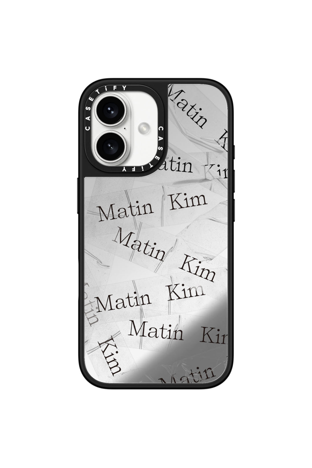 Matin Kim x Casetify Tape Case — Silver