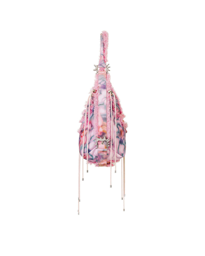 Stand Oil Star Mushy Bag — Pink Barbed Floral