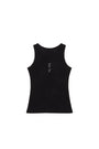 Matin Kim Pintuck Sleeveless Top — Black