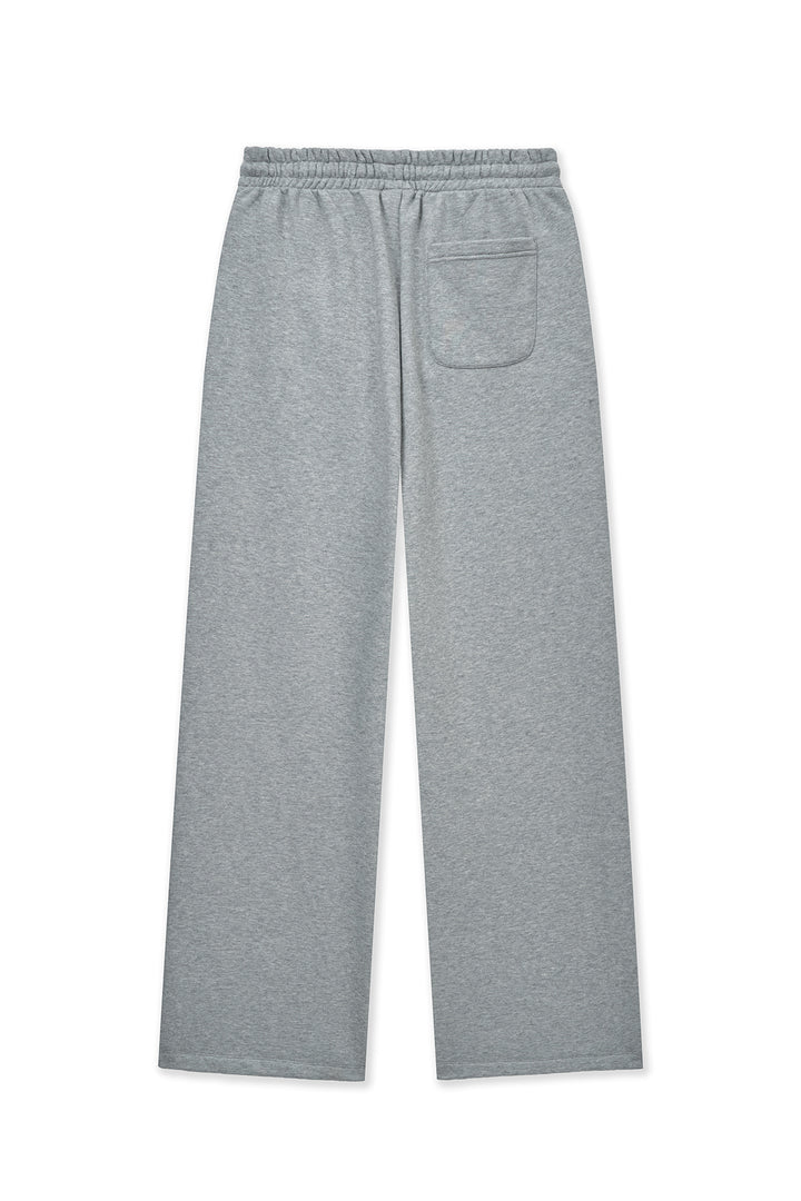 Matin Kim Essential Logo Sweatpants — Gray