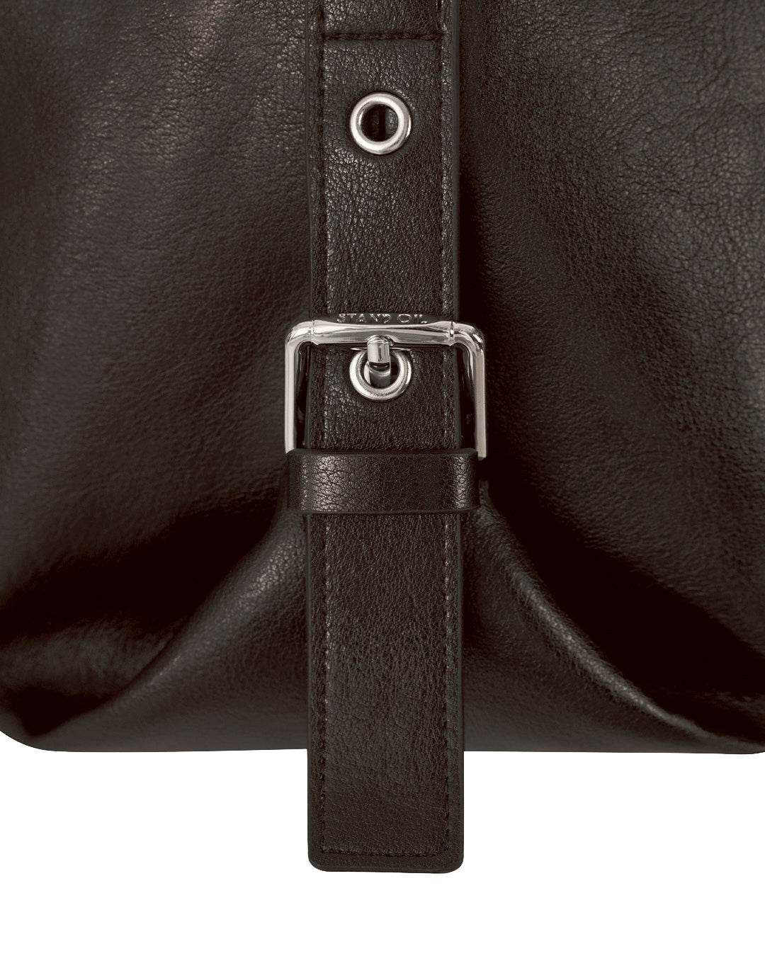 Stand Oil Mushy Bag — Nubuck Slouch Tote — Maroon