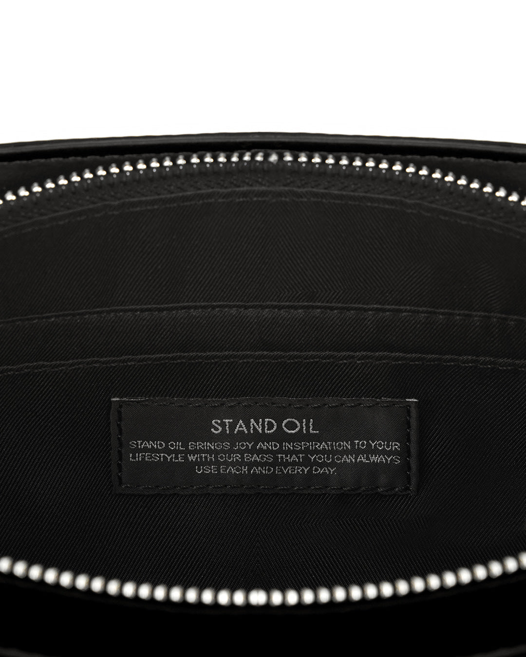 Stand Oil Modin Bag — Classic Basket Tote — Black