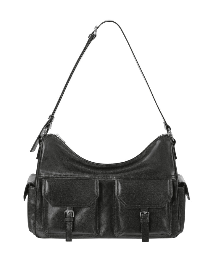Stand Oil Joey Bag — Structured Crossbody — Black
