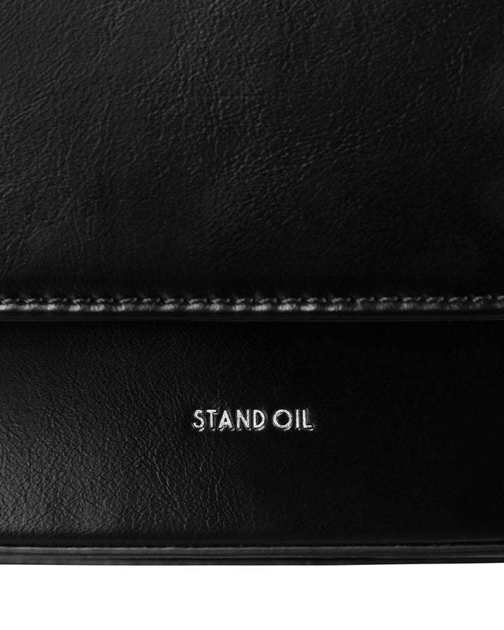 Stand Oil Riddle Bag — Minimal Crossbody — Black