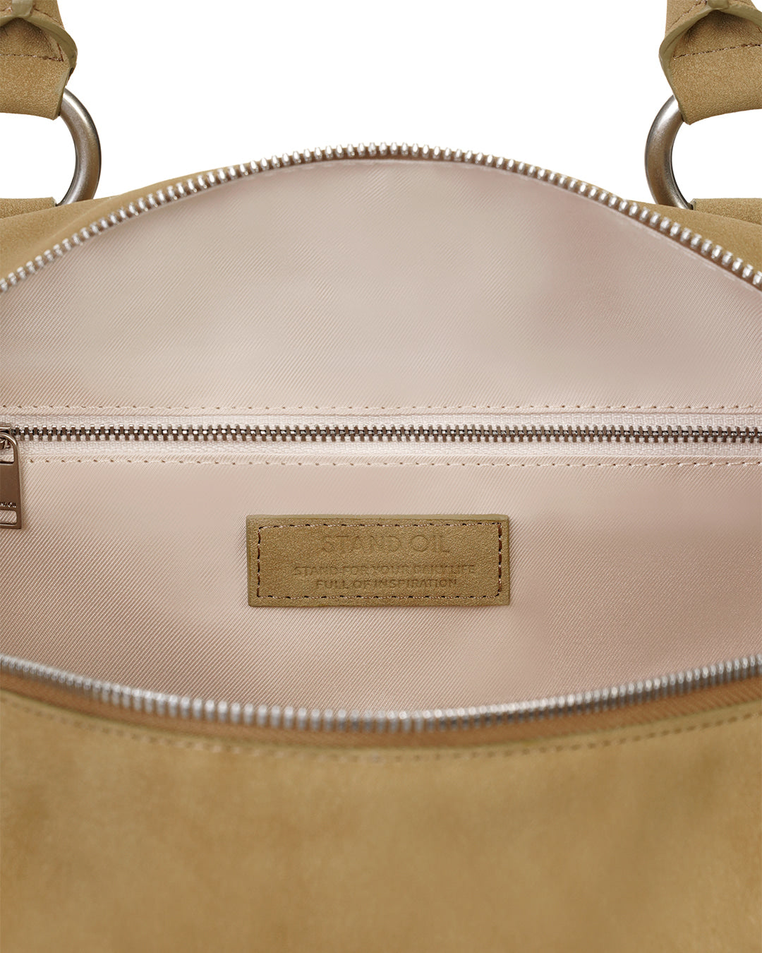 Stand Oil Zuni Bag — Washed Leather Crossbody — Mustard