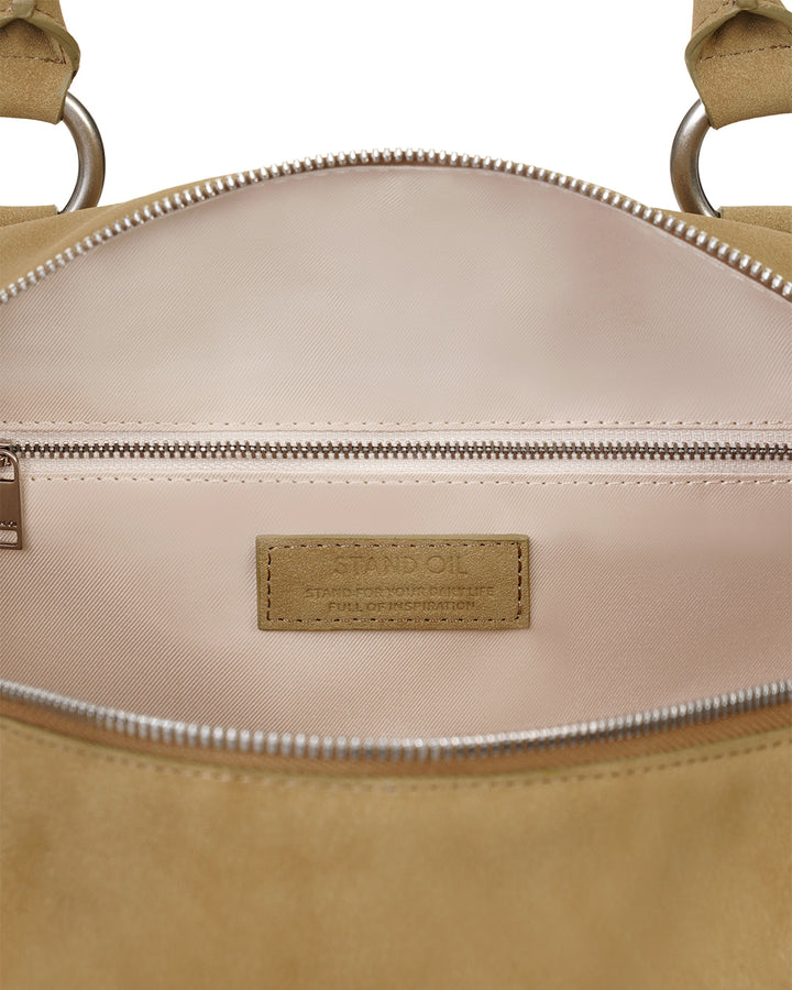 Stand Oil Zuni Bag — Washed Leather Crossbody — Mustard