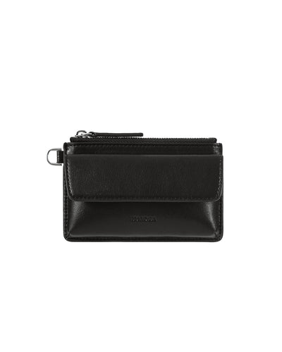 Stand Oil Chubby Zipper Wallet — Black