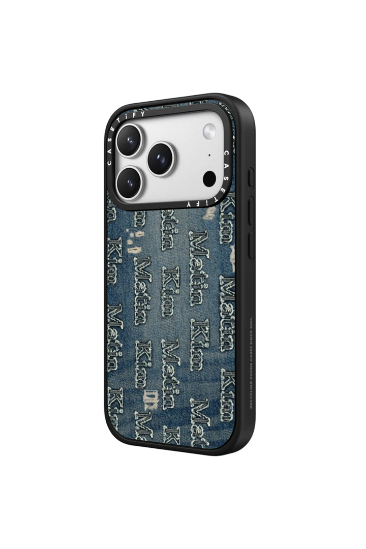 Matin Kim x Casetify Denim Case — Blue
