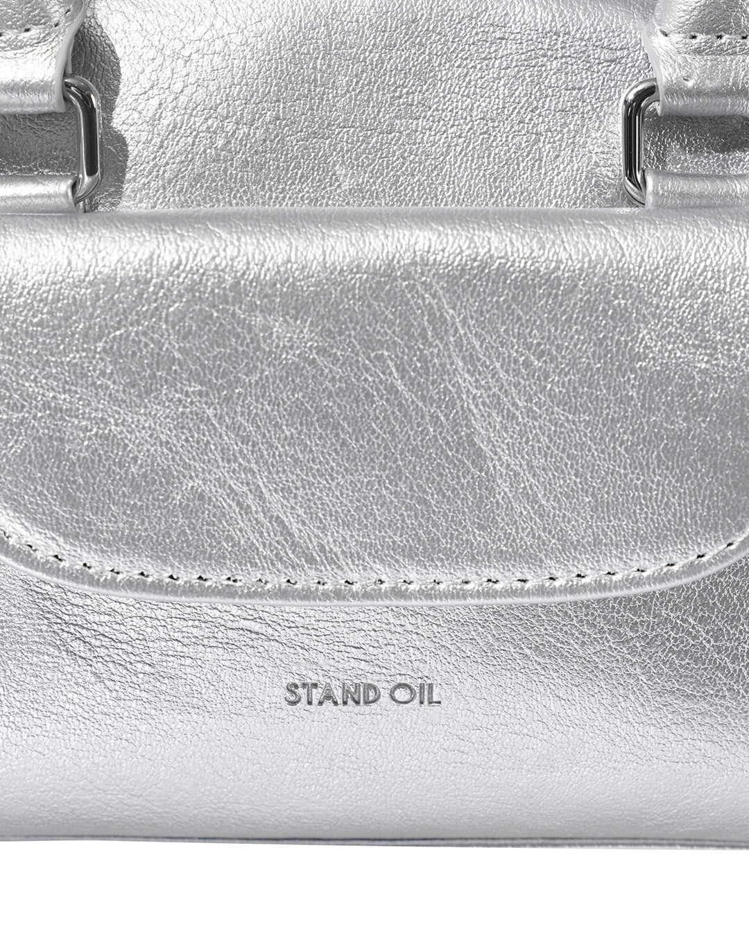 Stand Oil Chubby Bag Tiny — Silver